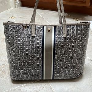 Tory Burch Women's Geo Logo Tote Bag